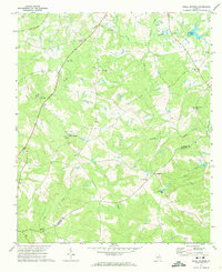 Beall Springs 1971 topographic map thumbnail
