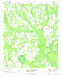 Bellevue 1974 topographic map thumbnail