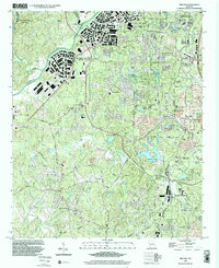 Ben Hill 1999 topographic map thumbnail