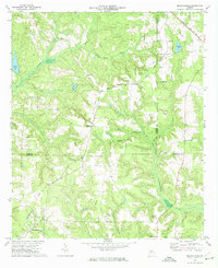 Benevolence 1972 topographic map thumbnail