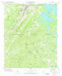Blue Ridge 1946 topographic map preview