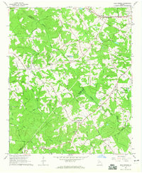 Bold Springs 1964 topographic map thumbnail
