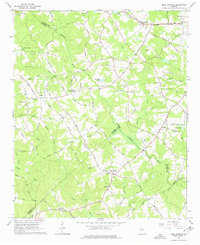 Bold Springs 1964 topographic map thumbnail