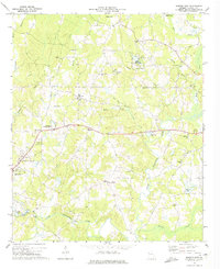 Bowdon East 1973 topographic map thumbnail