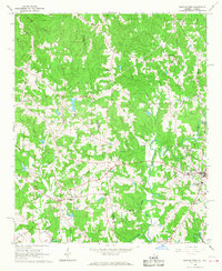 Bowdon West 1966 topographic map thumbnail