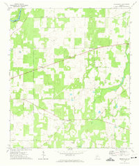Branchville 1971 topographic map thumbnail