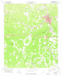 Bremen 1973 topographic map thumbnail