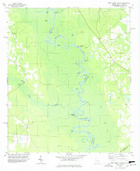 Brier Creek Landing 1978 topographic map thumbnail