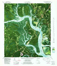 Brunswick West 1979 topographic map thumbnail