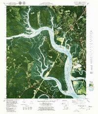 Brunswick West 1979 topographic map thumbnail