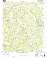 Buchanan 1973 topographic map thumbnail