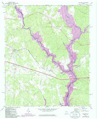 Buckhead 1972 topographic map thumbnail