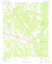Buckhead 1972 topographic map thumbnail