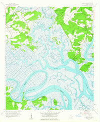 Burroughs 1957 topographic map thumbnail
