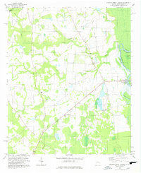 Burtons Ferry Landing 1978 topographic map thumbnail