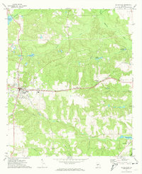 Butler East 1971 topographic map preview