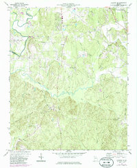 Calhoun NE 1972 topographic map thumbnail