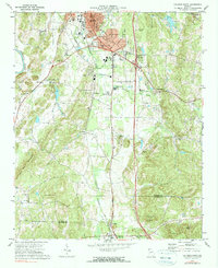 Calhoun South 1972 topographic map thumbnail