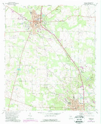 Camilla 1971 topographic map thumbnail