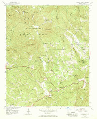 Campbell Mtn 1950 topographic map thumbnail