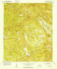 Campbell Mtn 1950 topographic map thumbnail