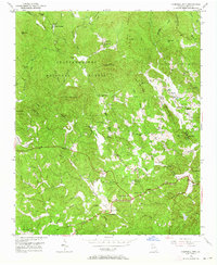 Campbell Mtn 1950 topographic map thumbnail