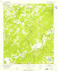 Campbellton 1954 topographic map thumbnail
