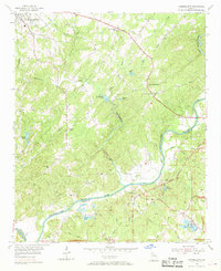 Campbellton 1954 topographic map thumbnail