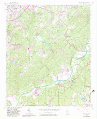 Campbellton 1954 topographic map thumbnail