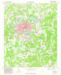 Carrollton 1973 topographic map thumbnail