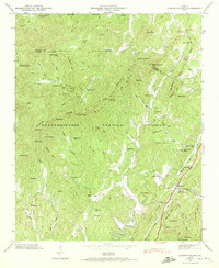 Cashes Valley 1946 topographic map thumbnail