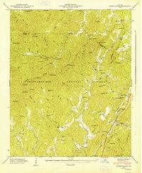 Cashes Valley 1947 topographic map thumbnail