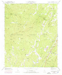 Cashes Valley 1946 topographic map thumbnail