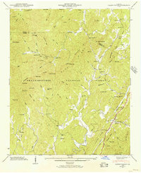 Cashes Valley 1946 topographic map thumbnail