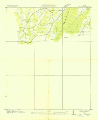 Catlett 1935 topographic map thumbnail