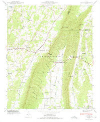 Catlett 1946 topographic map thumbnail