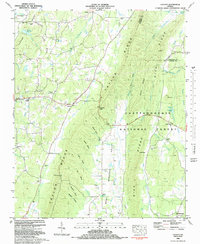 Catlett 1982 topographic map thumbnail
