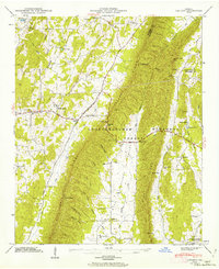 Catlett 1946 topographic map thumbnail