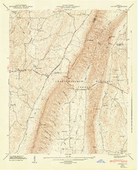 Catlett 1947 topographic map thumbnail
