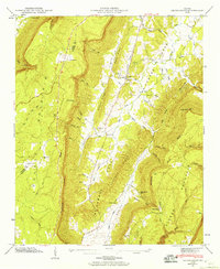 Cedar Grove 1946 topographic map thumbnail