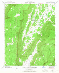 Cedar Grove 1946 topographic map thumbnail