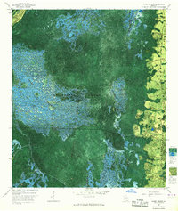 Chase Prairie 1965 topographic map thumbnail