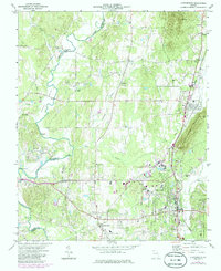 Chatsworth 1972 topographic map thumbnail