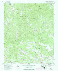 Clarkesville NE 1957 topographic map thumbnail