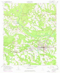 Claxton 1958 topographic map preview