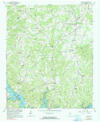 Clermont 1964 topographic map preview