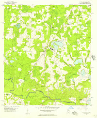 Clyattville 1956 topographic map thumbnail