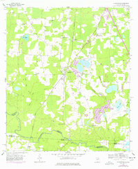Clyattville 1956 topographic map thumbnail