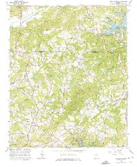 Coal Mountain 1964 topographic map thumbnail