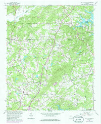 Coal Mountain 1964 topographic map thumbnail